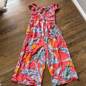 Patrons of Peace smocked crop romper